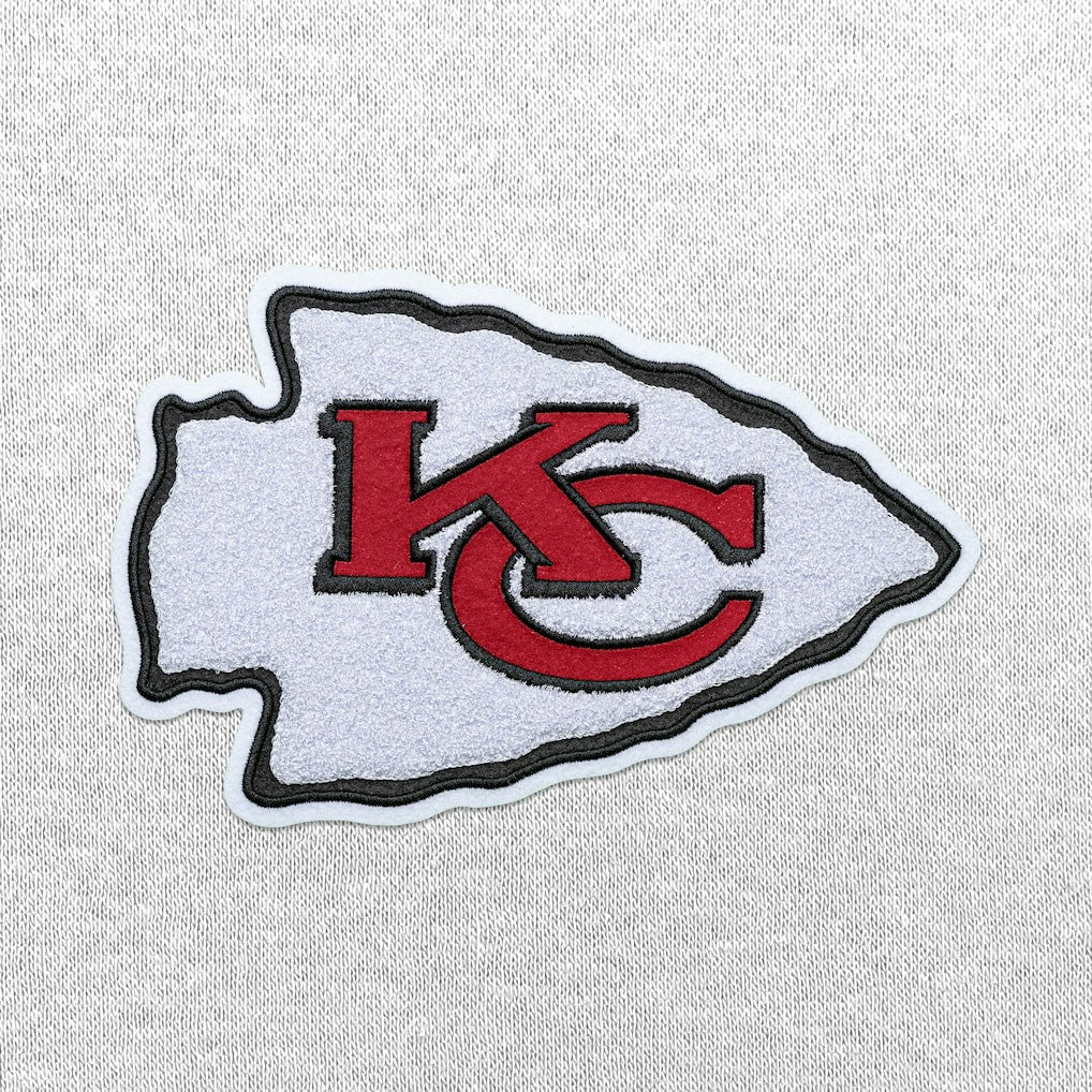 Kansas City Chiefs Antigua Victory Chenille Pullover Hoodie - White cheap