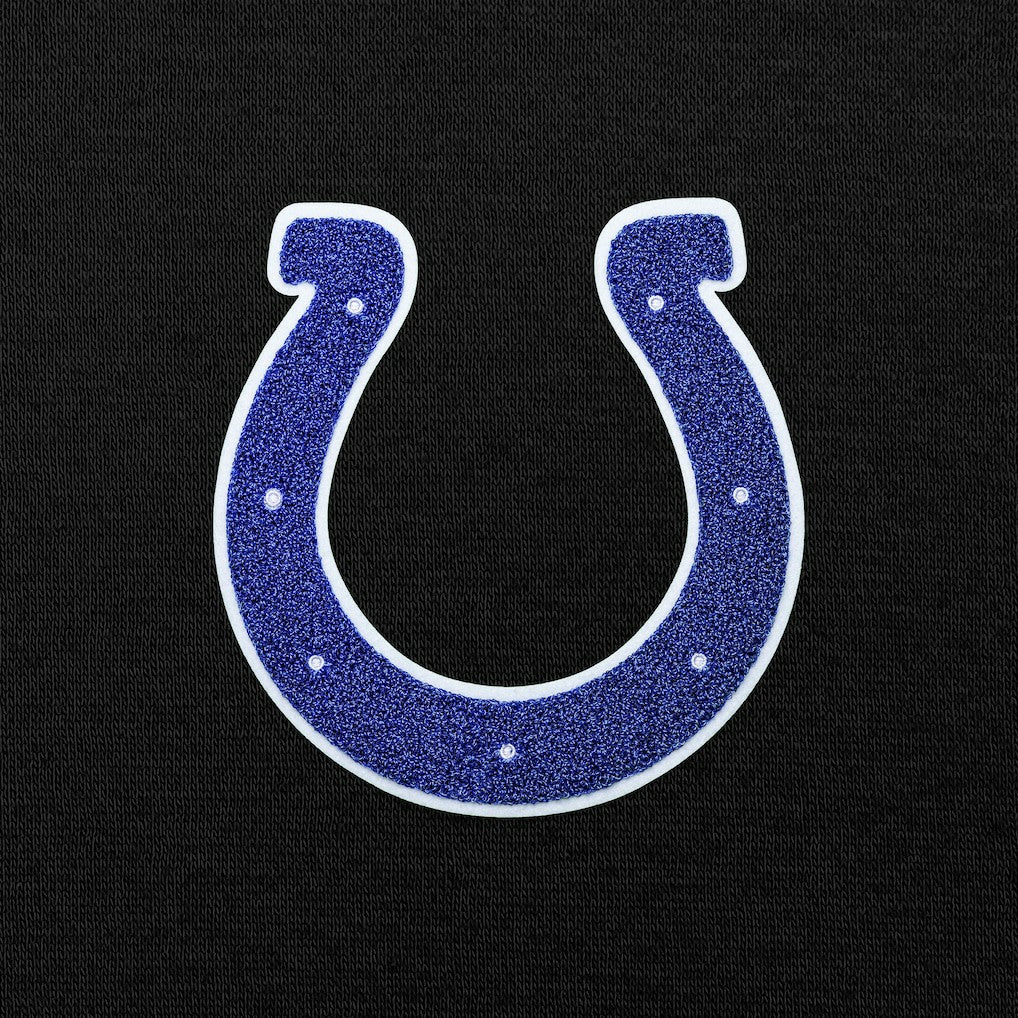 Indianapolis Colts Antigua Victory Chenille Pullover Hoodie - Black online