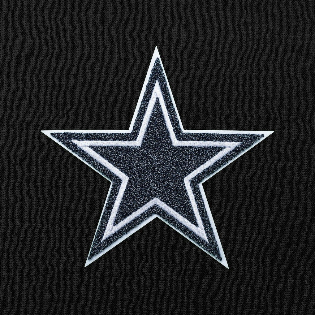 Dallas Cowboys Antigua Victory Chenille Pullover Hoodie - Black online