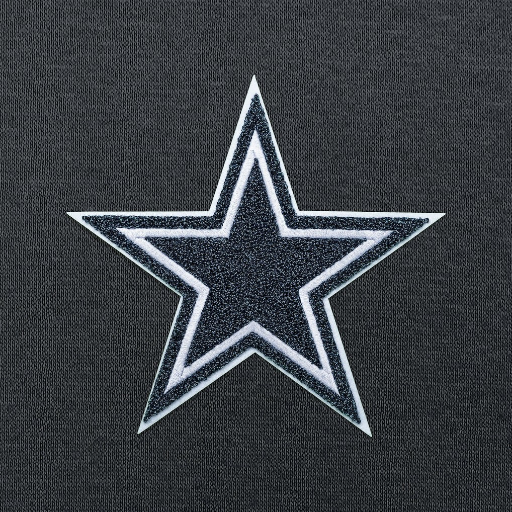Dallas Cowboys Antigua Victory Chenille Pullover Hoodie - Charcoal sale