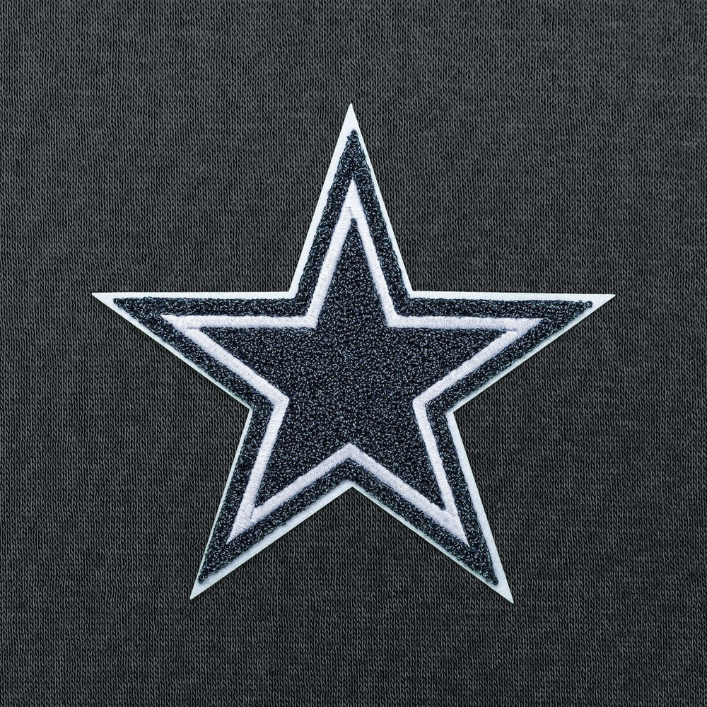 Dallas Cowboys Antigua Victory Chenille Pullover Hoodie - Charcoal sale