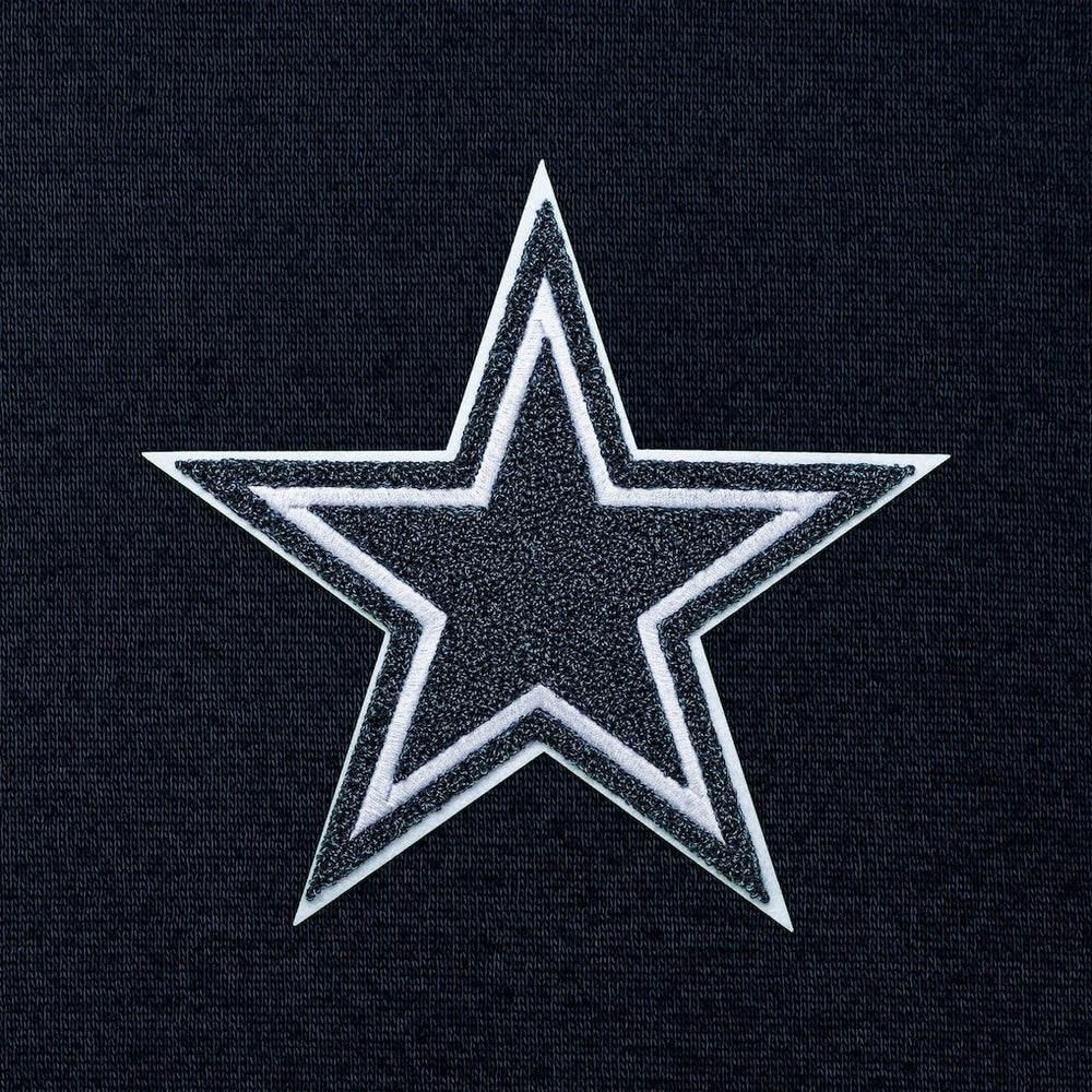 Dallas Cowboys Antigua Victory Chenille Pullover Hoodie - Navy on sale