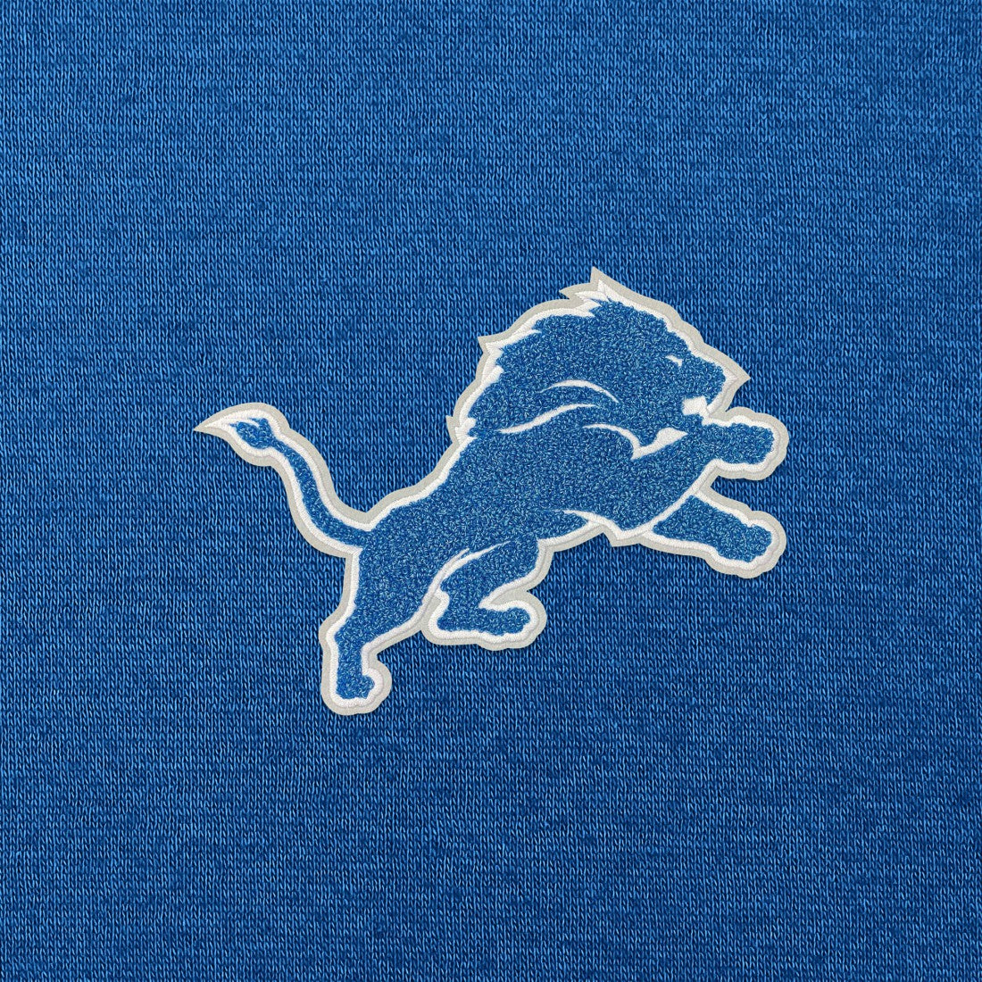 Detroit Lions Antigua Victory Chenille Pullover Hoodie - Blue sale