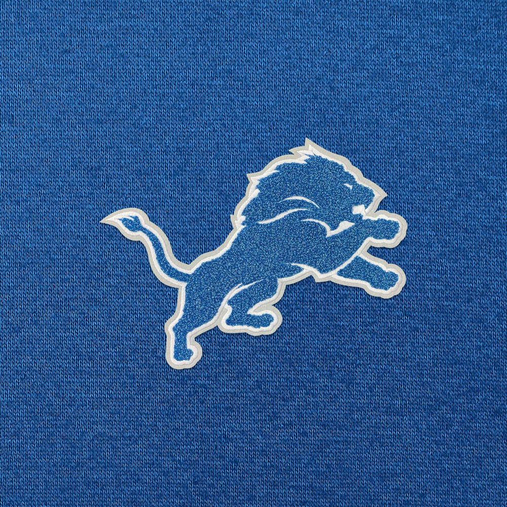 Detroit Lions Antigua Victory Chenille Pullover Hoodie - Blue sale
