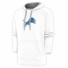 Detroit Lions Antigua Victory Chenille Pullover Hoodie - White online