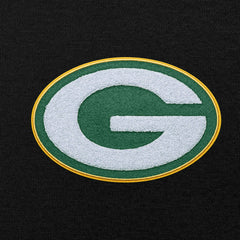 Green Bay Packers Antigua Victory Chenille Pullover Hoodie - Black online