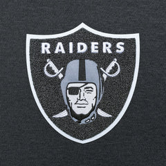 Las Vegas Raiders Antigua Victory Chenille Pullover Hoodie - Charcoal outlet