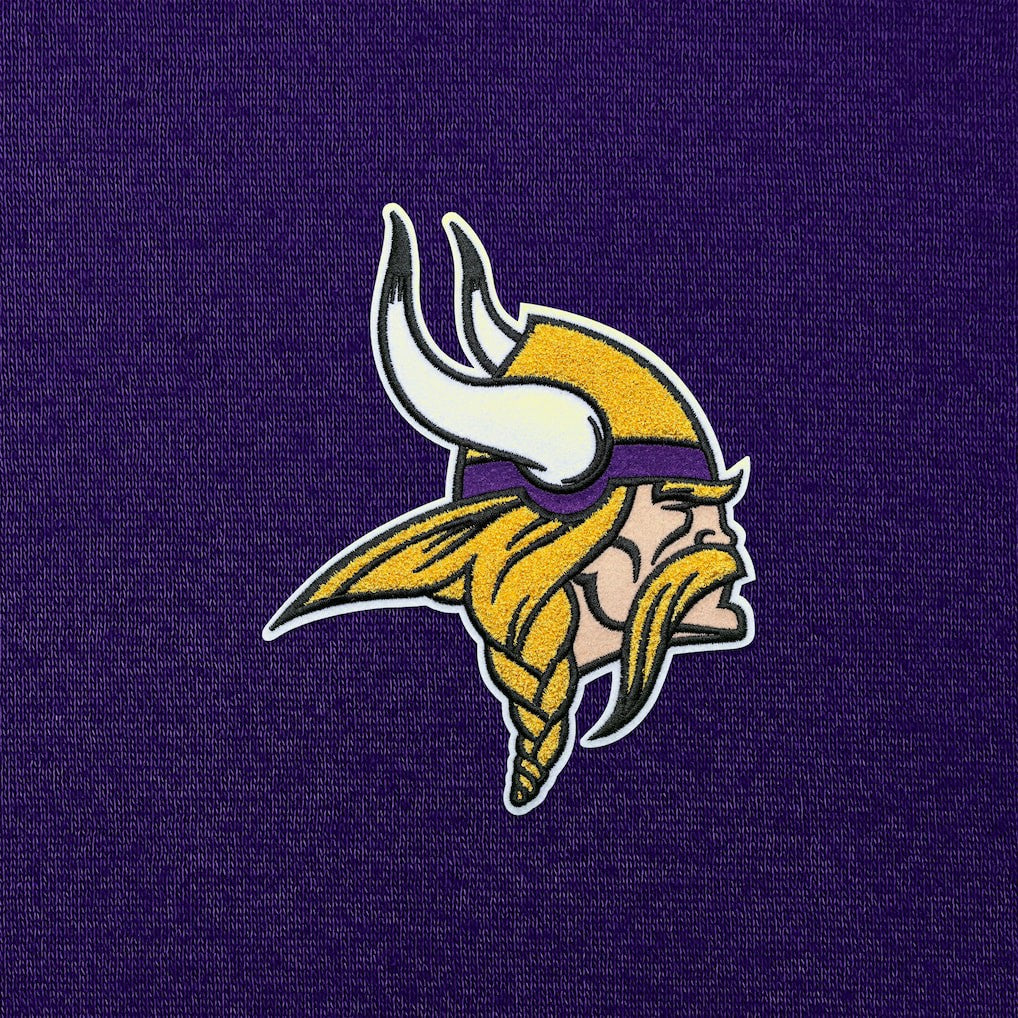 Minnesota Vikings Antigua Victory Chenille Pullover Hoodie - Purple outlet