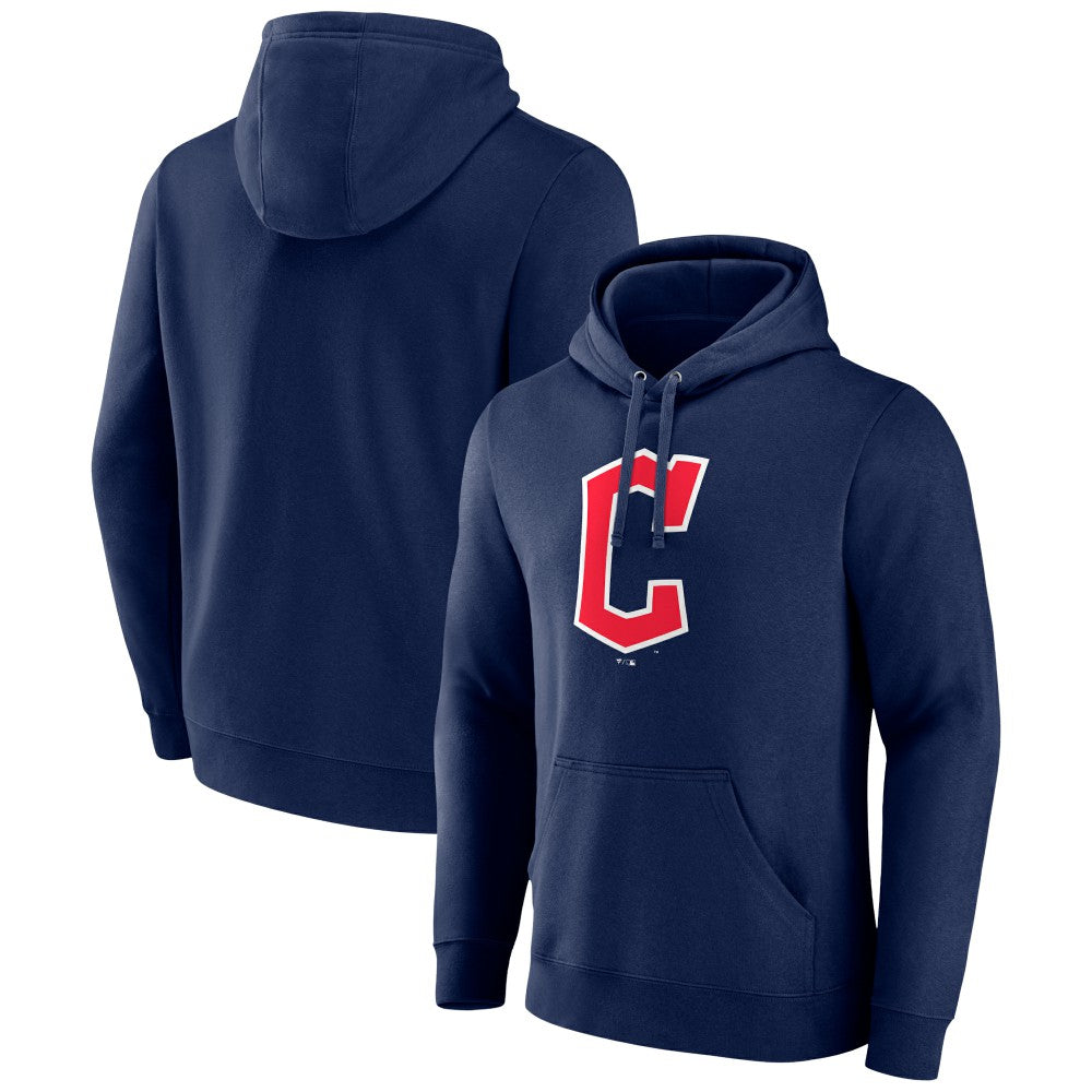 Cleveland Guardians Official Wordmark Pullover Hoodie - Navy