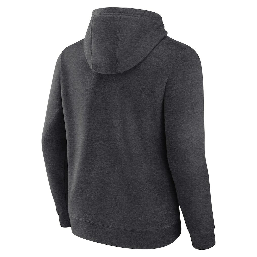 Jacksonville Jaguars Primary Team Logo Fitted Pullover Hoodie - Charcoal online
