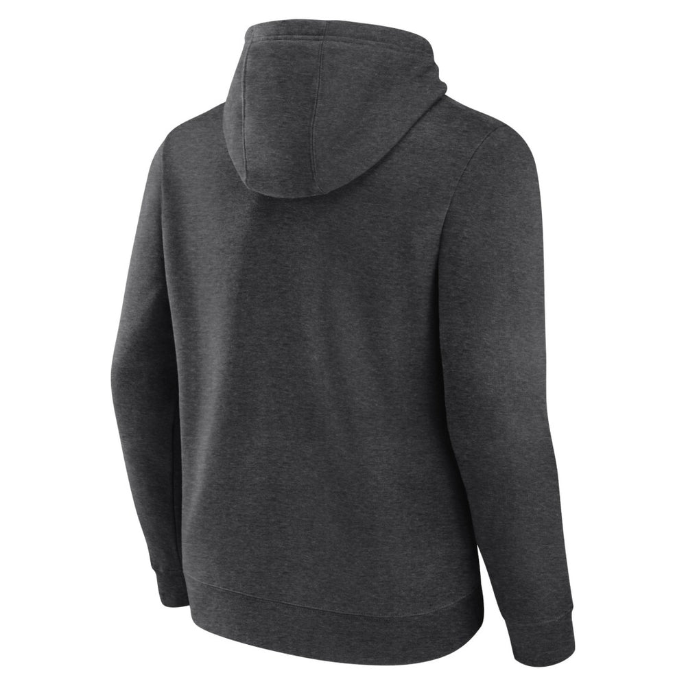 Los Angeles Chargers Primary Team Logo Fitted Pullover Hoodie - Charcoal sale