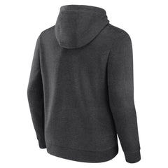 Los Angeles Chargers Primary Team Logo Fitted Pullover Hoodie - Charcoal sale