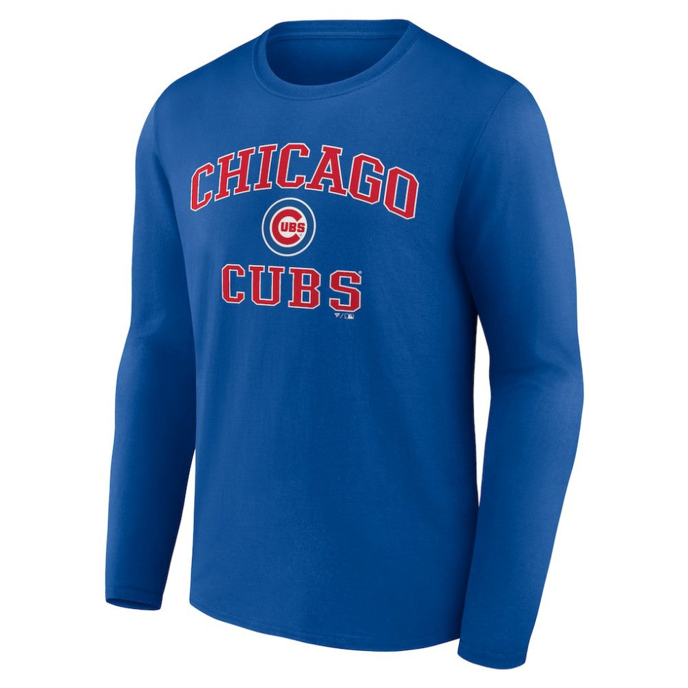 Chicago Cubs Heart and Soul Long Sleeve T-Shirt - Royal