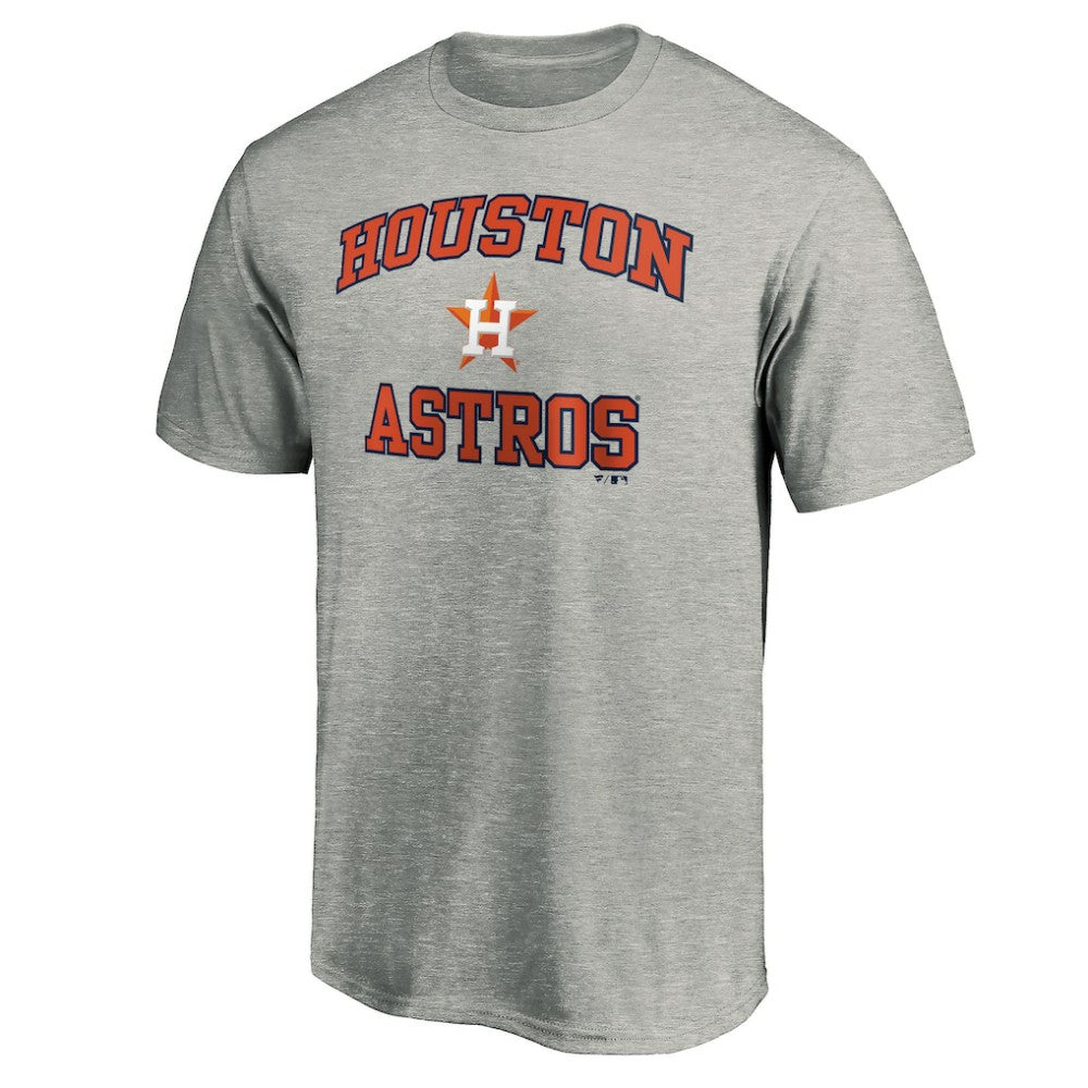 Houston Astros Heart and Soul T-Shirt - Heather Gray