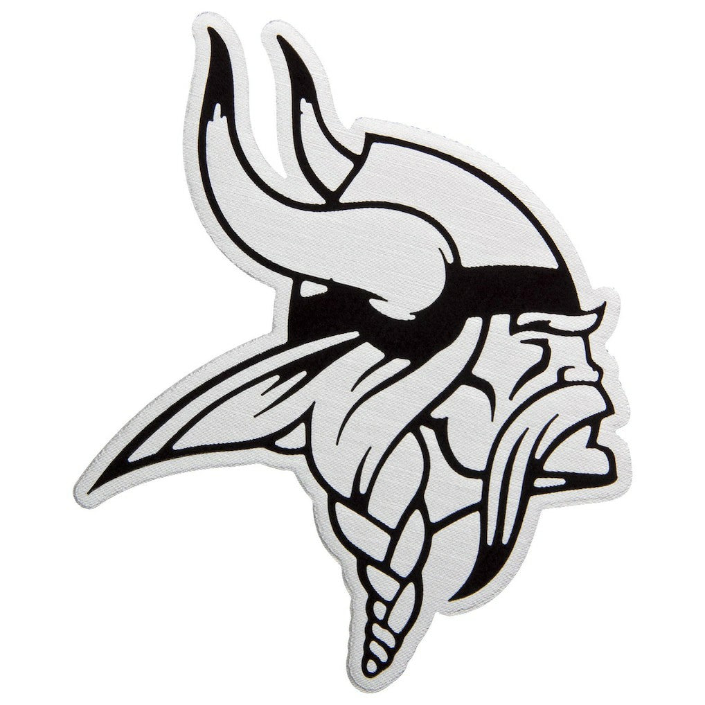 Minnesota Vikings Antigua Metallic Logo Victory Pullover Hoodie - Charcoal on sale