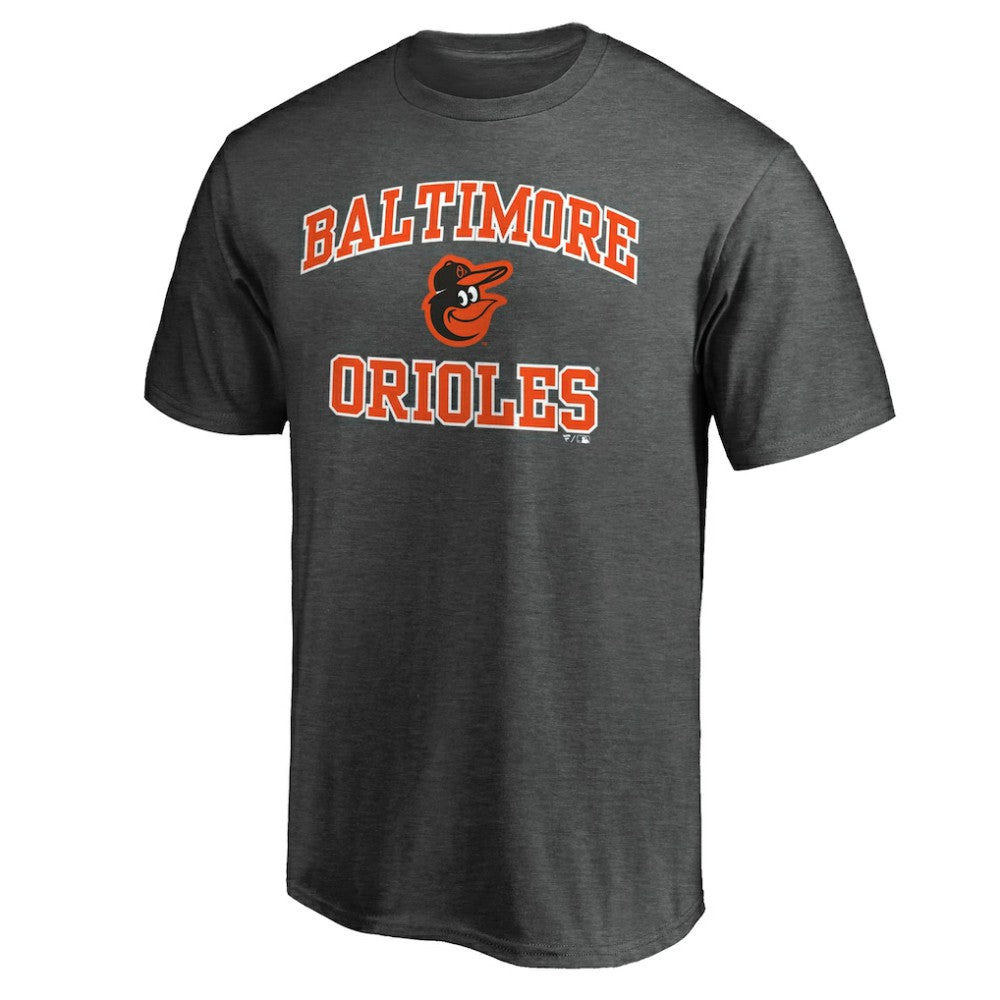 Baltimore Orioles Heart and Soul T-Shirt - Charcoal