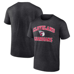 Cleveland Guardians Heart and Soul T-Shirt - Charcoal