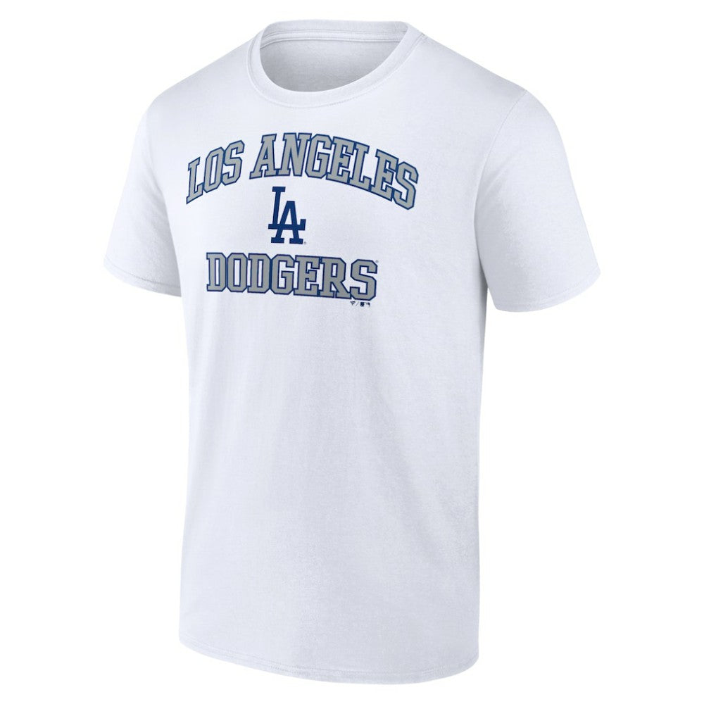 Los Angeles Dodgers Heart and Soul T-Shirt - White