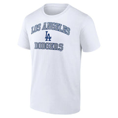 Los Angeles Dodgers Heart and Soul T-Shirt - White