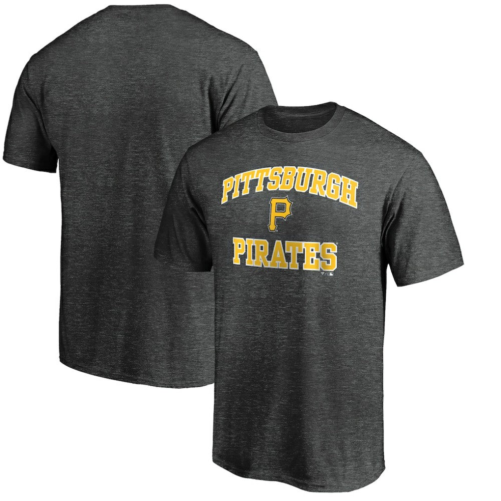 Pittsburgh Pirates Heart and Soul T-Shirt - Charcoal