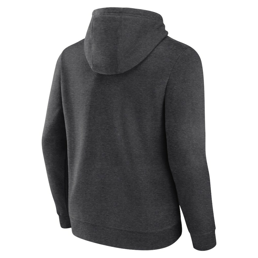 Milwaukee Brewers Heart and Soul Pullover Hoodie - Charcoal