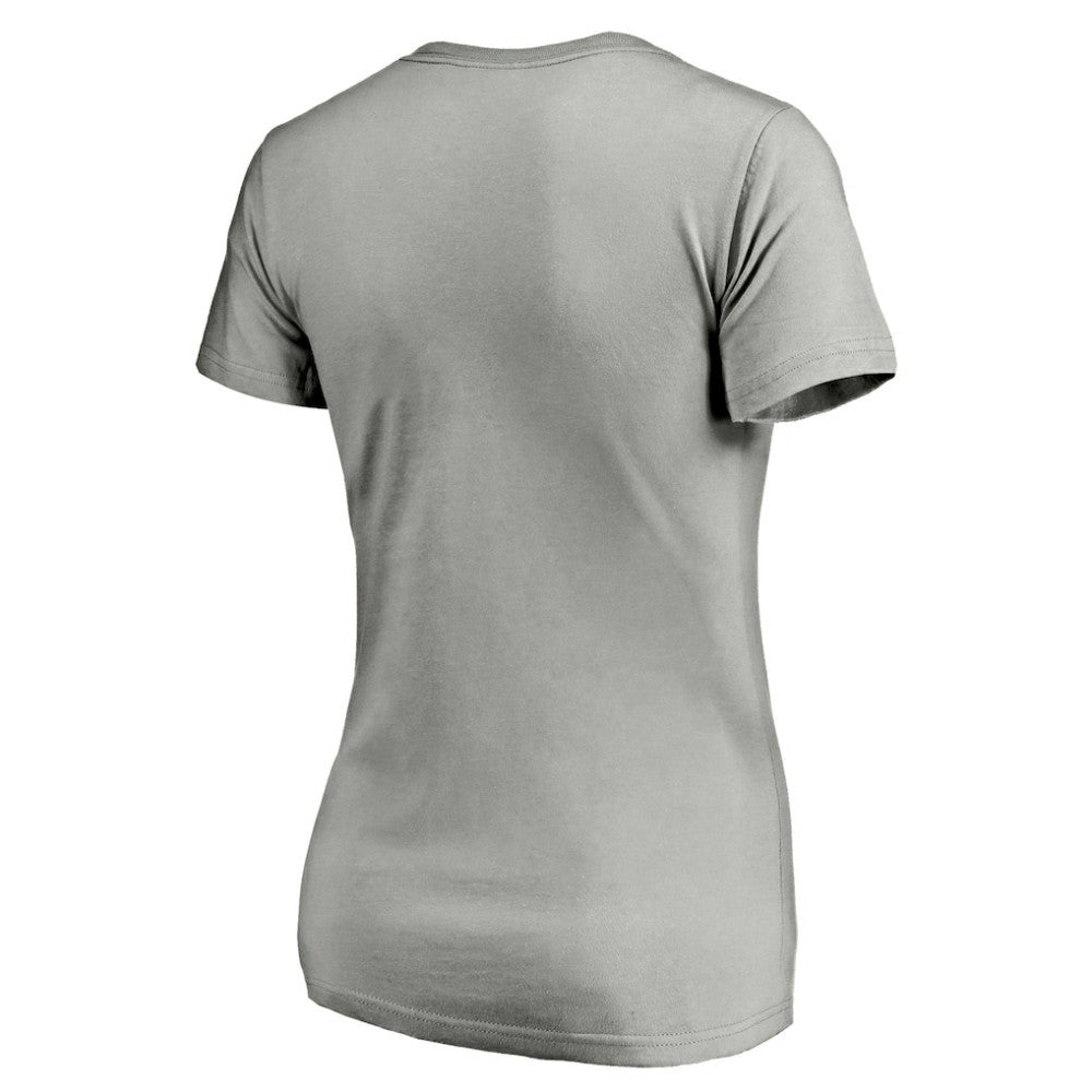 San Francisco Giants Women's Official Logo V-Neck T-Shirt - Gray