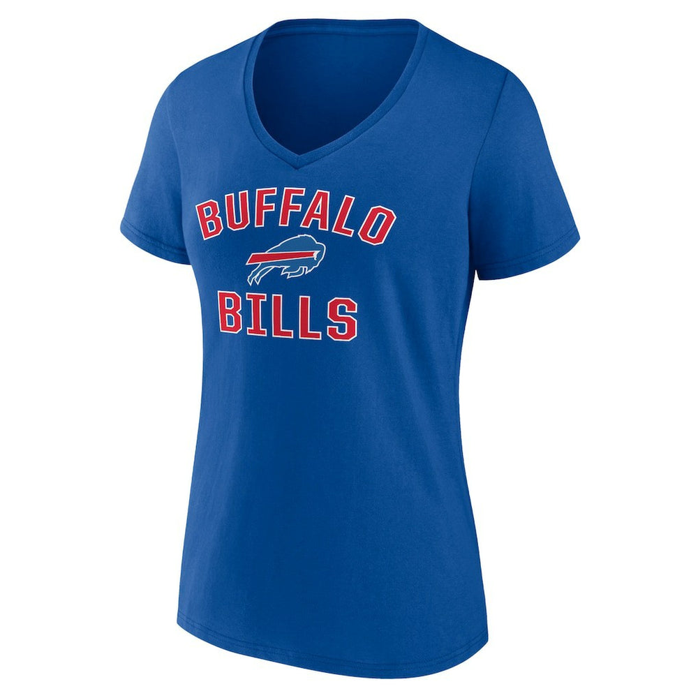 Buffalo Bills Women's Victory Arch Team V-Neck T-Shirt - Royal for sale