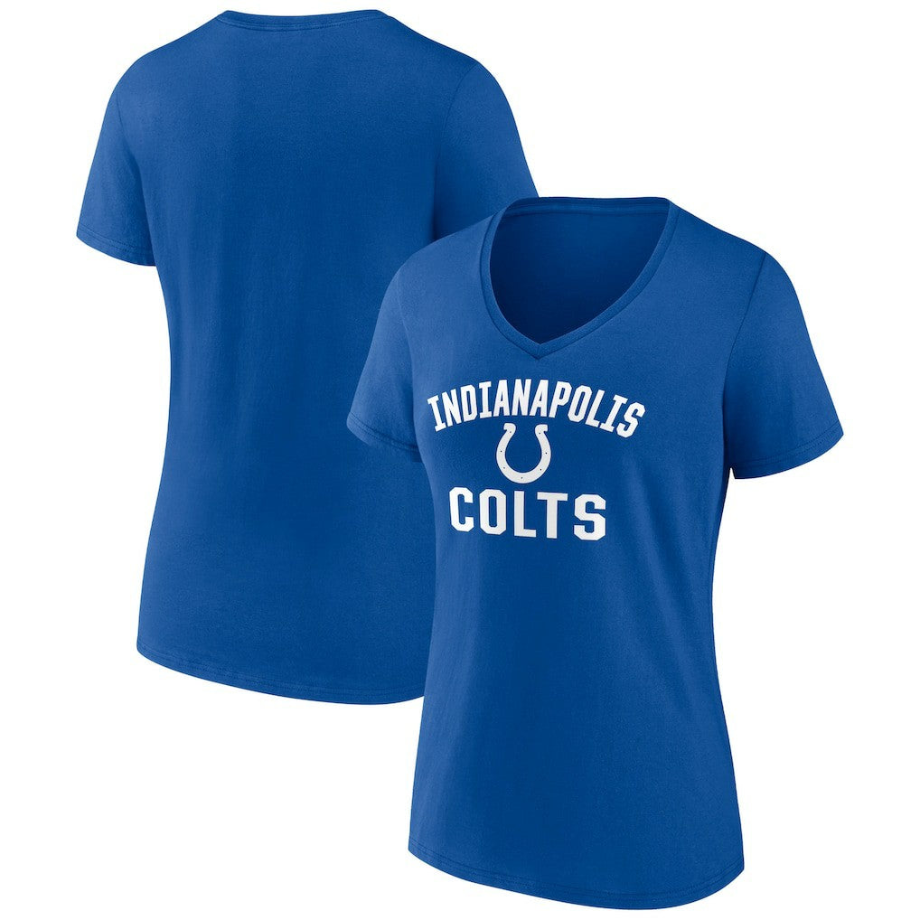 Indianapolis Colts Women's Victory Arch Team V-Neck T-Shirt - Royal for sale