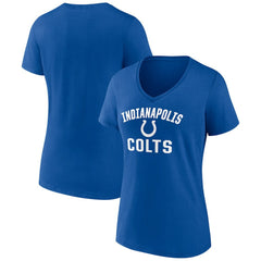Indianapolis Colts Women's Victory Arch Team V-Neck T-Shirt - Royal for sale