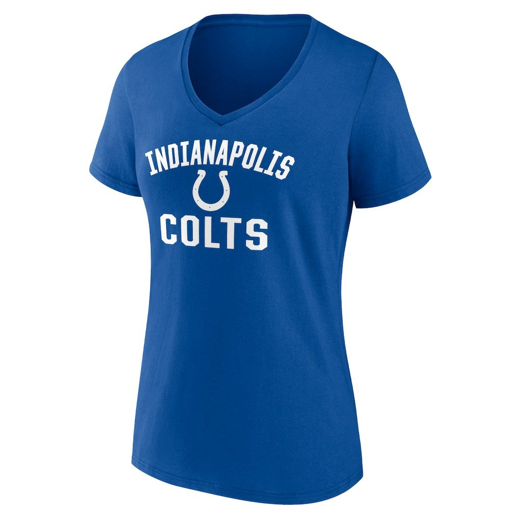 Indianapolis Colts Women's Victory Arch Team V-Neck T-Shirt - Royal for sale
