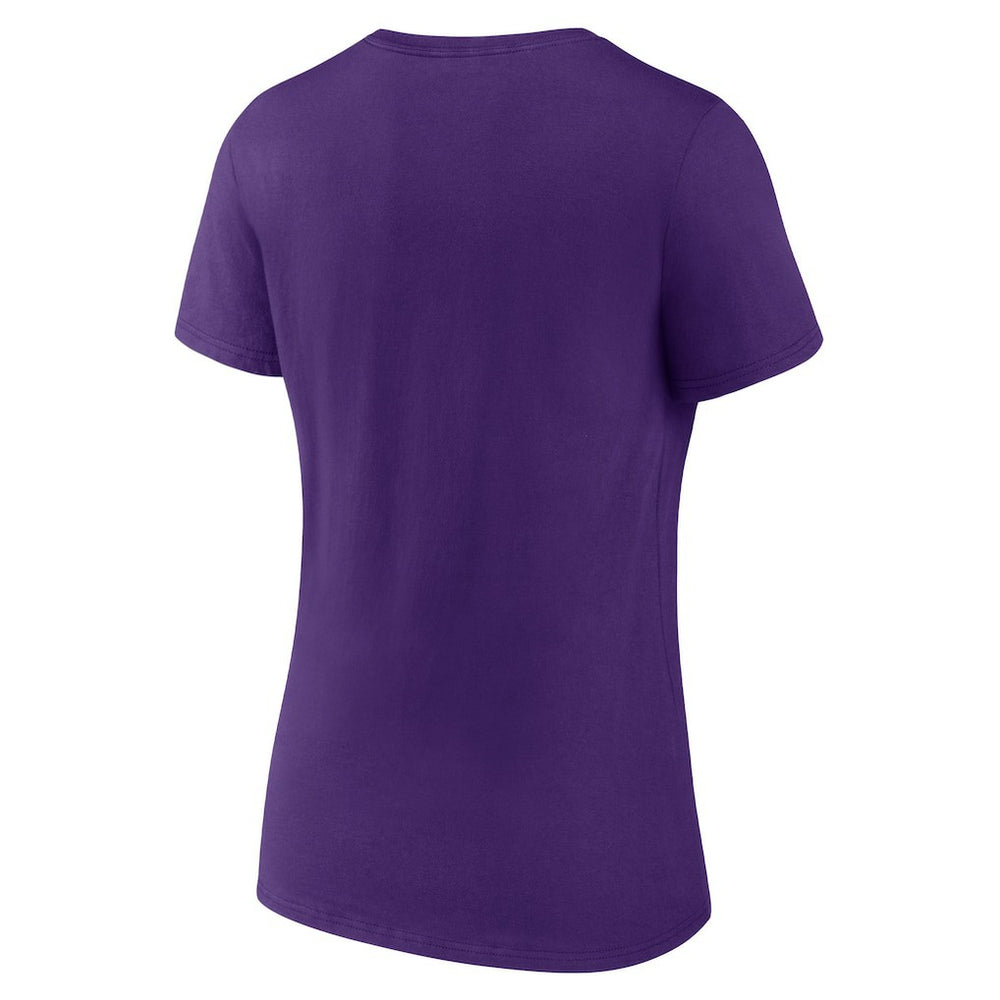 Minnesota Vikings Women's Victory Arch Team V-Neck T-Shirt - Purple sale