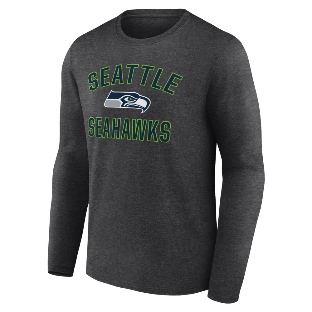 Seattle Seahawks Victory Arch Long Sleeve T-Shirt - Charcoal online