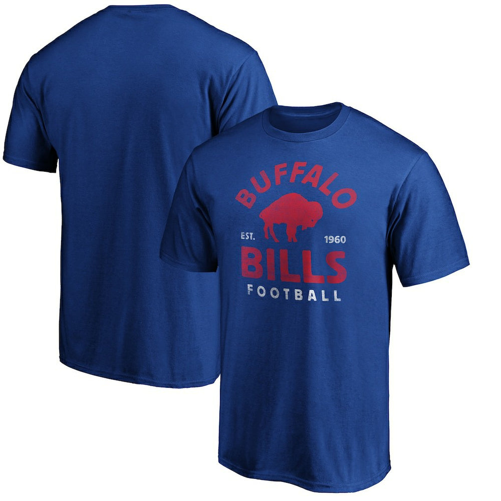 Buffalo Bills Vintage Arch T-Shirt - Royal cheap
