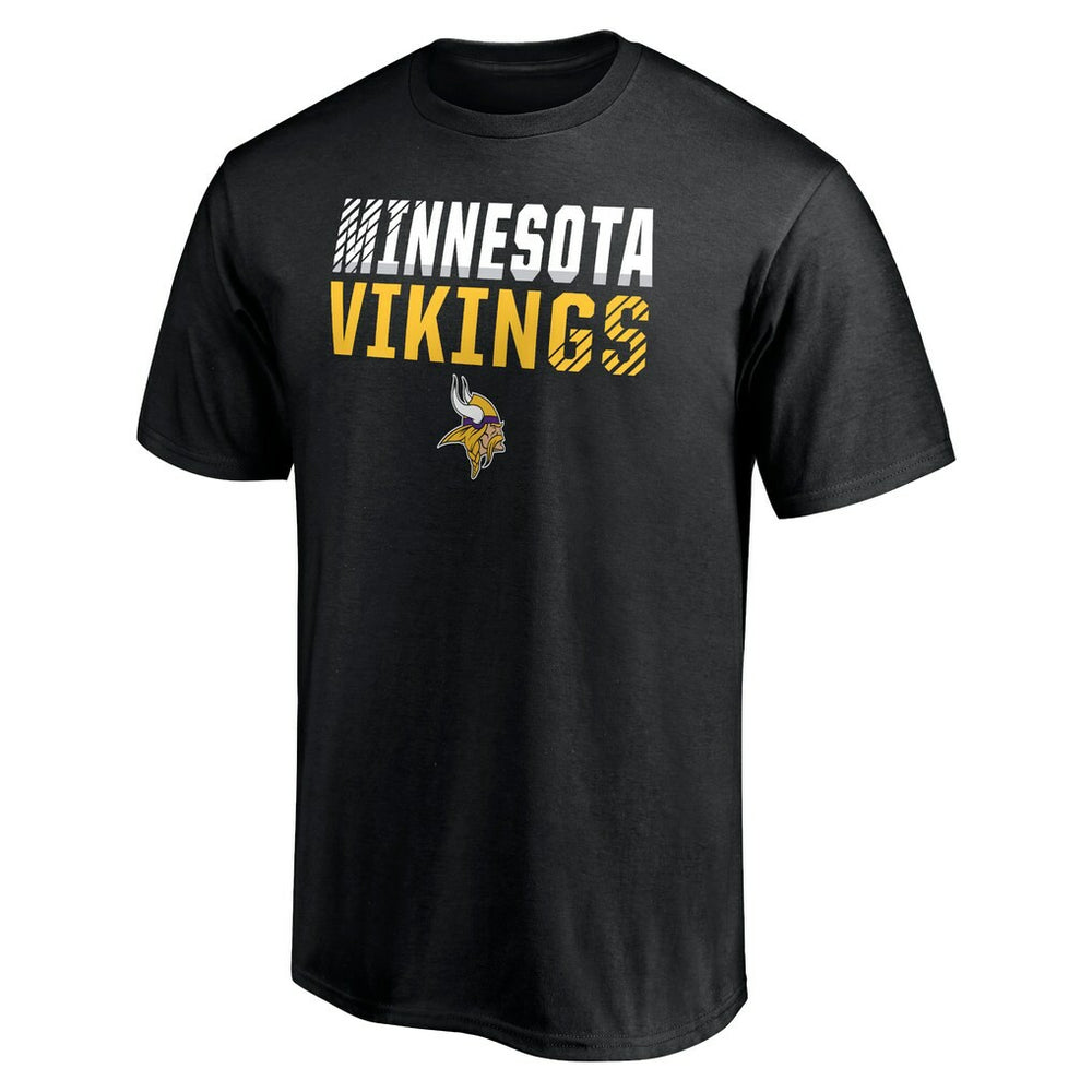 Minnesota Vikings Team Fade Out T-Shirt - Black outlet