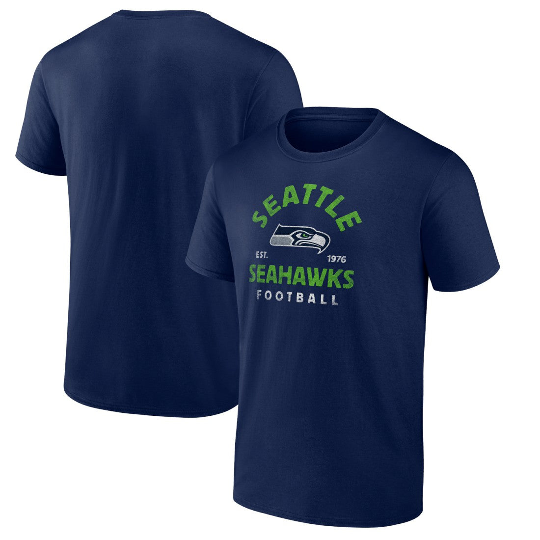 Seattle Seahawks Vintage Arch T-Shirt - College Navy outlet