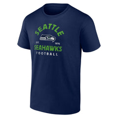 Seattle Seahawks Vintage Arch T-Shirt - College Navy outlet