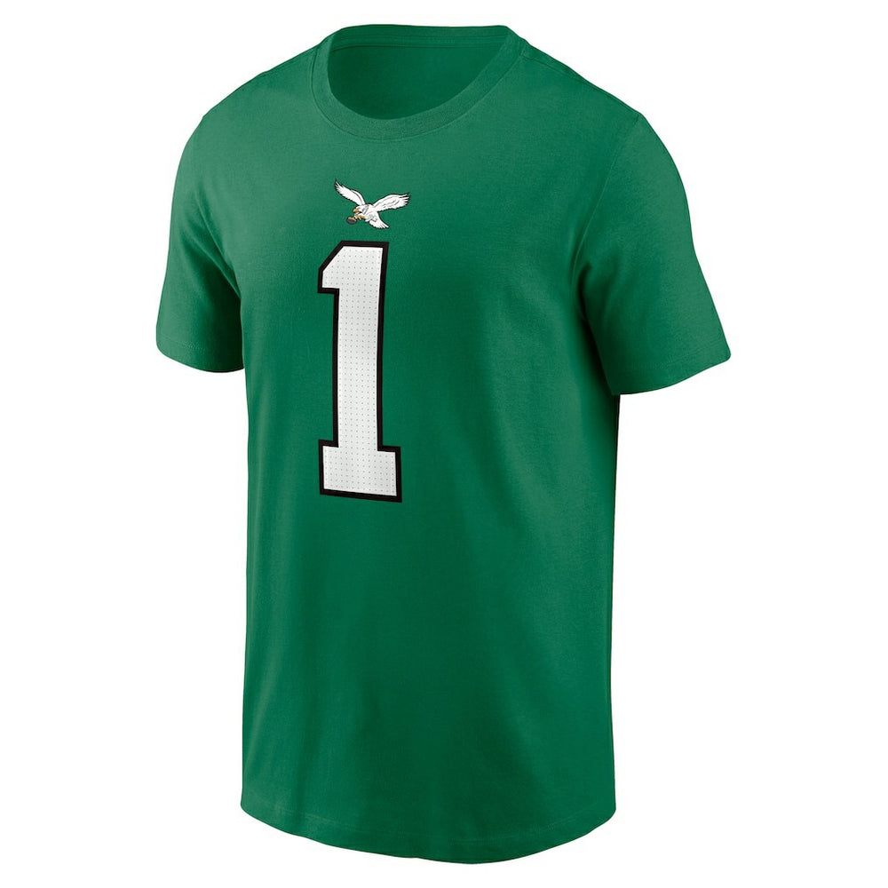 Jalen Hurts Philadelphia Eagles Alternate Player Name & Number T-Shirt - Kelly Green | Nike online