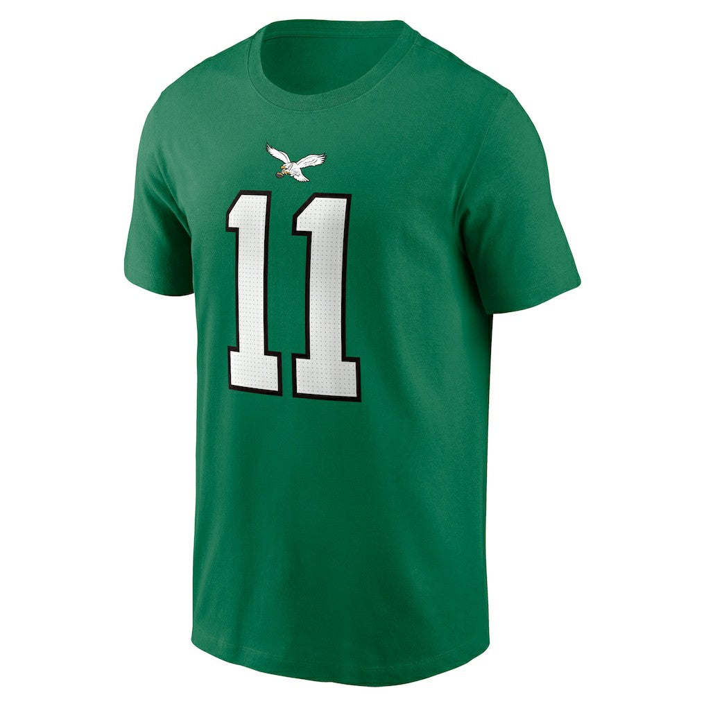 A.J. Brown Philadelphia Eagles Alternate Player Name & Number T-Shirt - Kelly Green | Nike on sale