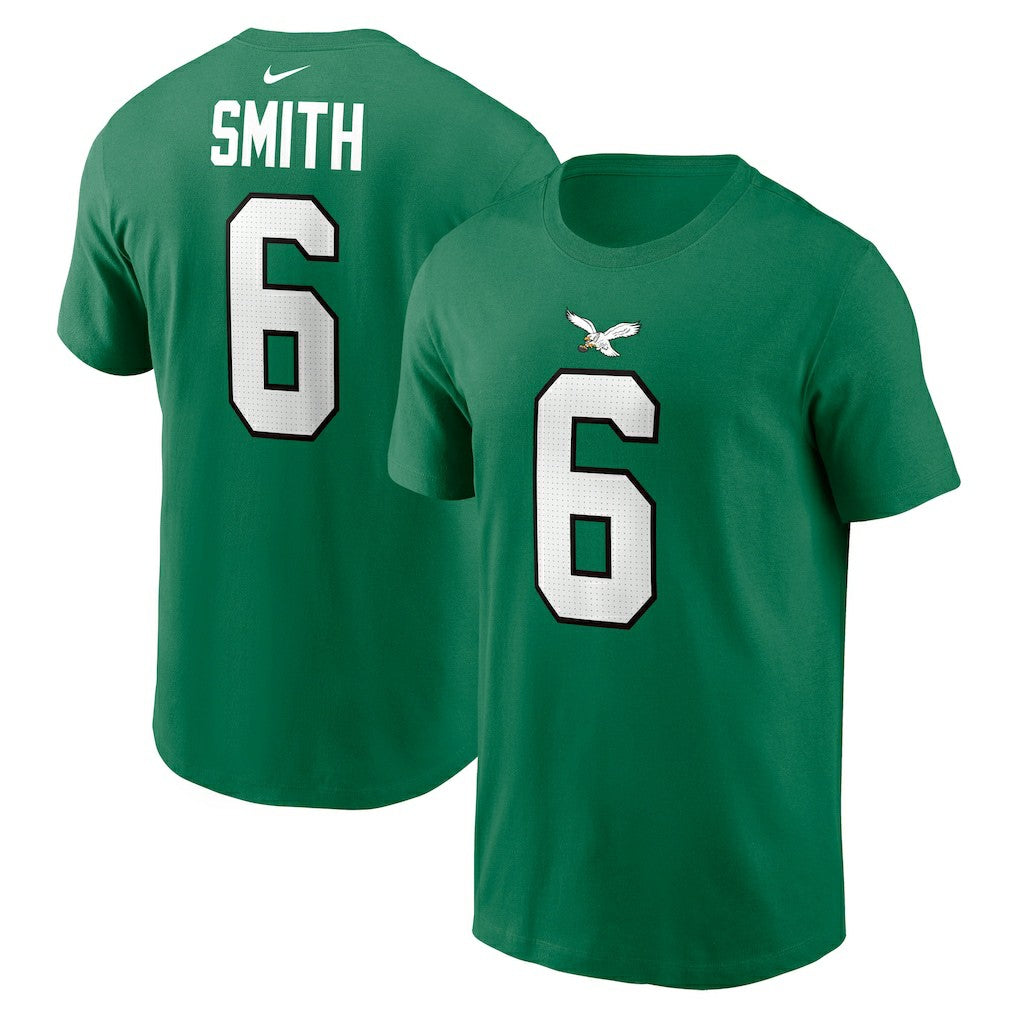DeVonta Smith Philadelphia Eagles Alternate Player Name & Number T-Shirt - Kelly Green | Nike for sale