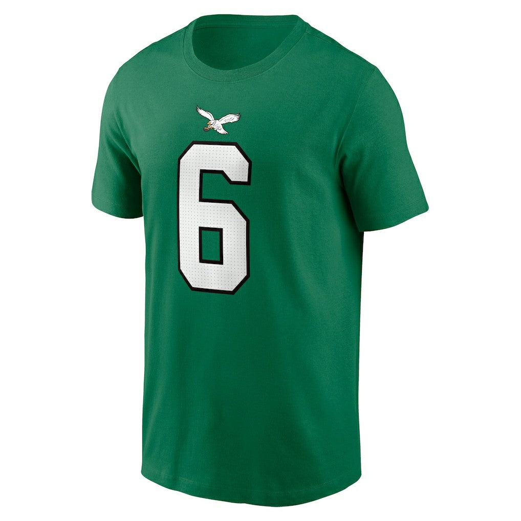 DeVonta Smith Philadelphia Eagles Alternate Player Name & Number T-Shirt - Kelly Green | Nike for sale