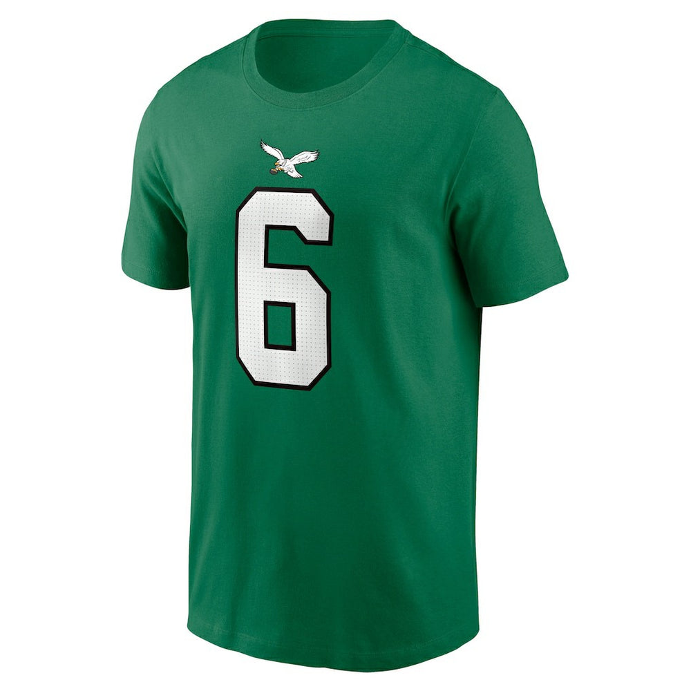 DeVonta Smith Philadelphia Eagles Alternate Player Name & Number T-Shirt - Kelly Green | Nike for sale