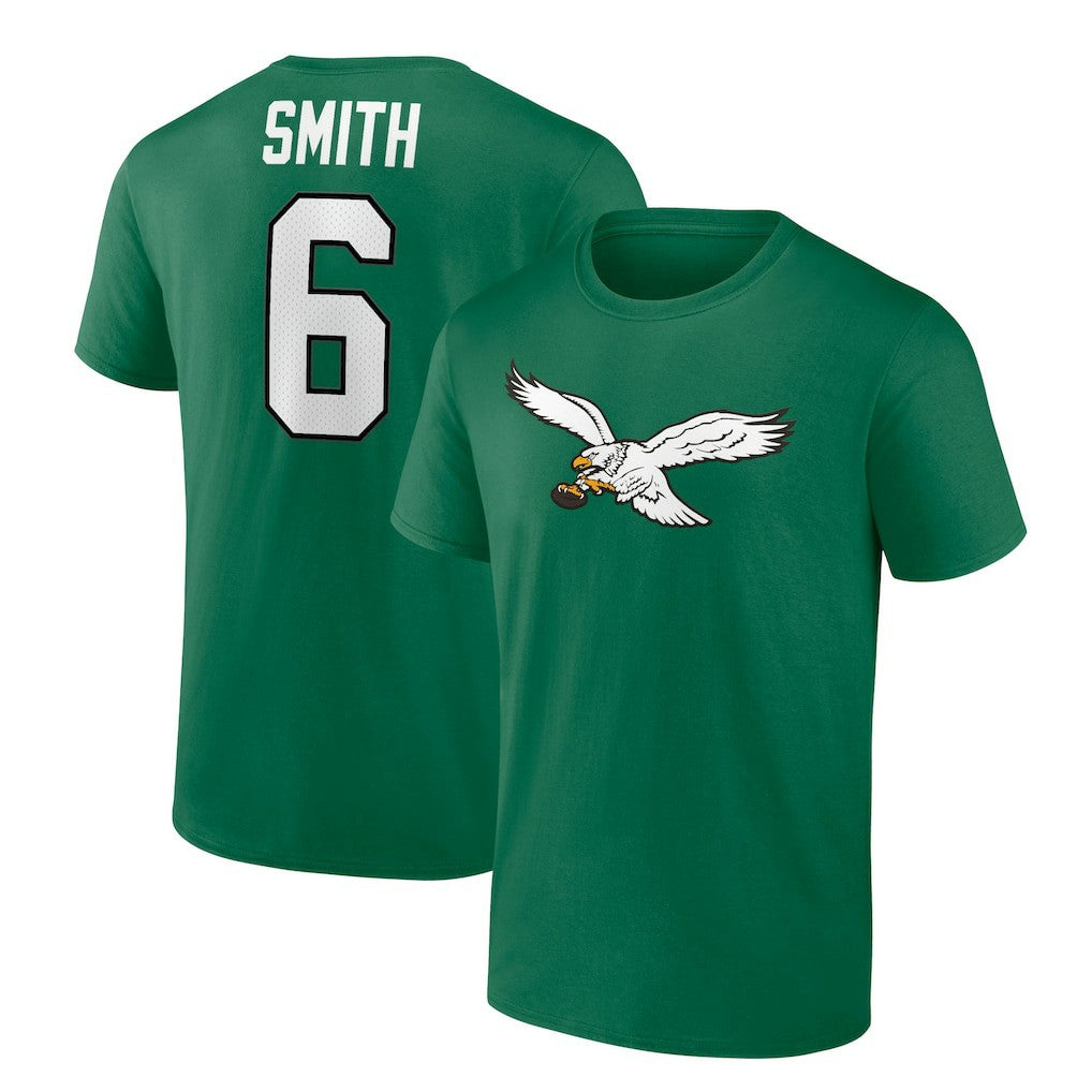 DeVonta Smith Philadelphia Eagles Alternate Icon Player Name & Number T-Shirt - Kelly Green on sale