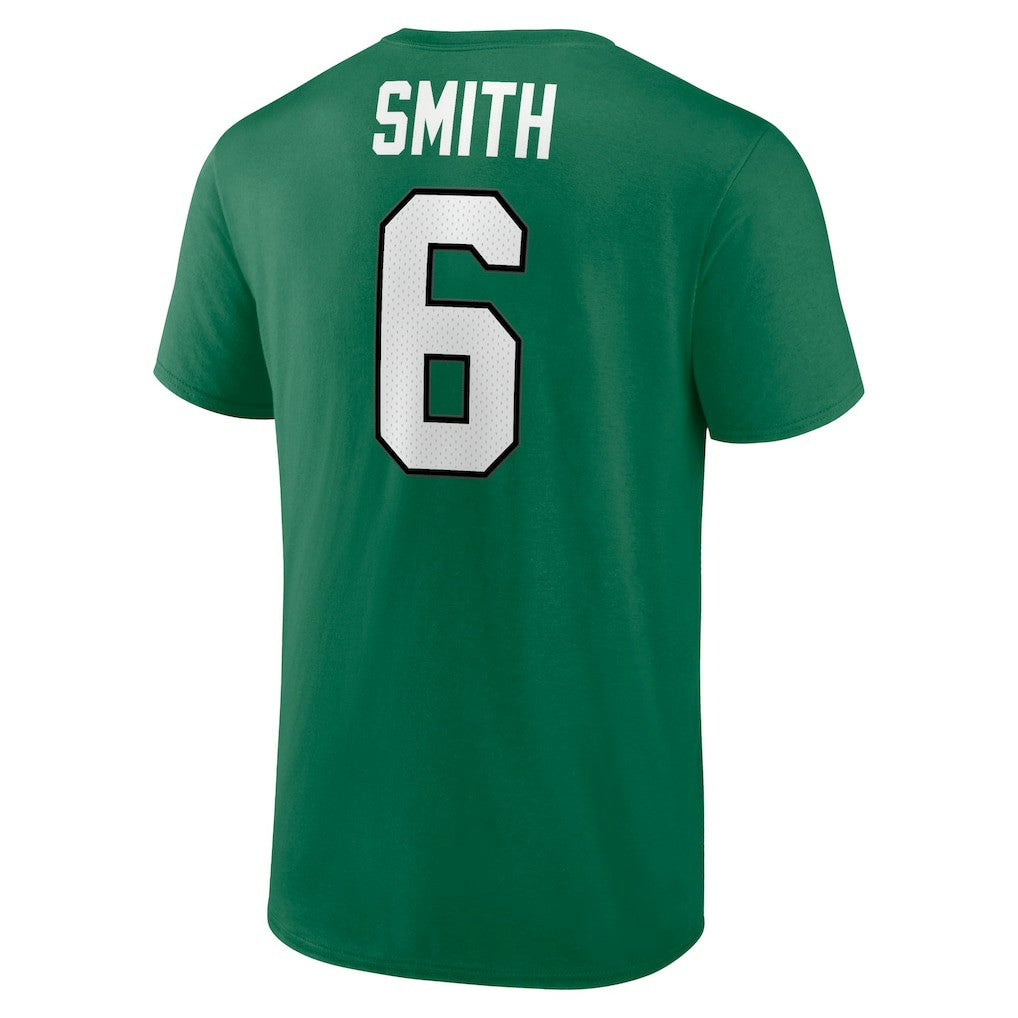 DeVonta Smith Philadelphia Eagles Alternate Icon Player Name & Number T-Shirt - Kelly Green on sale