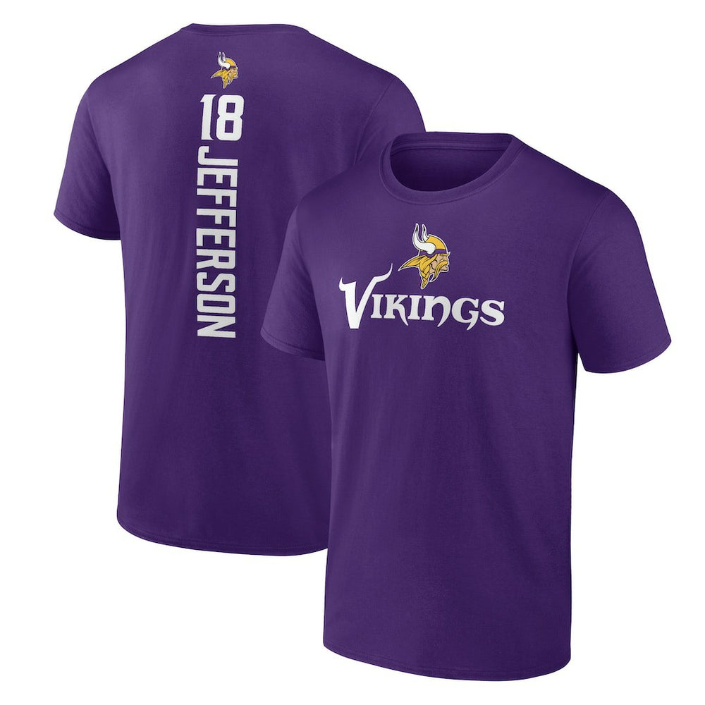 Justin Jefferson Minnesota Vikings Playmaker T-Shirt - Purple online