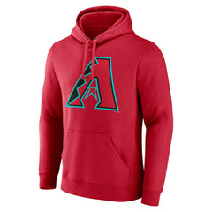Arizona Diamondbacks Official Logo Pullover Hoodie - Red