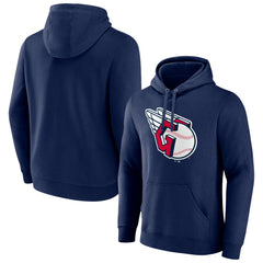 Cleveland Guardians Official Logo Pullover Hoodie - Navy