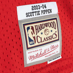 Scottie Pippen Chicago Bulls Hardwood Classics 2003-04 Swingman Jersey sale - Red | Mitchell & Ness shop