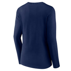 Houston Astros Women's Live For It Long Sleeve Long Sleeve V-Neck T-Shirt - Navy