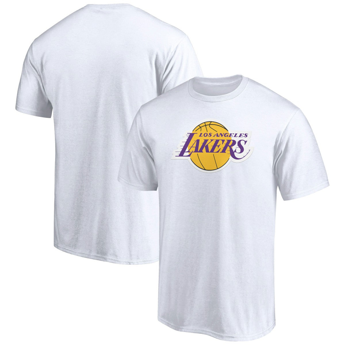 Los Angeles Lakers Logo T-Shirt - White online