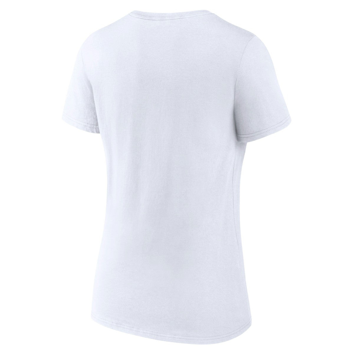 Milwaukee Bucks Women's Wordmark V-Neck T-Shirt - White outlet